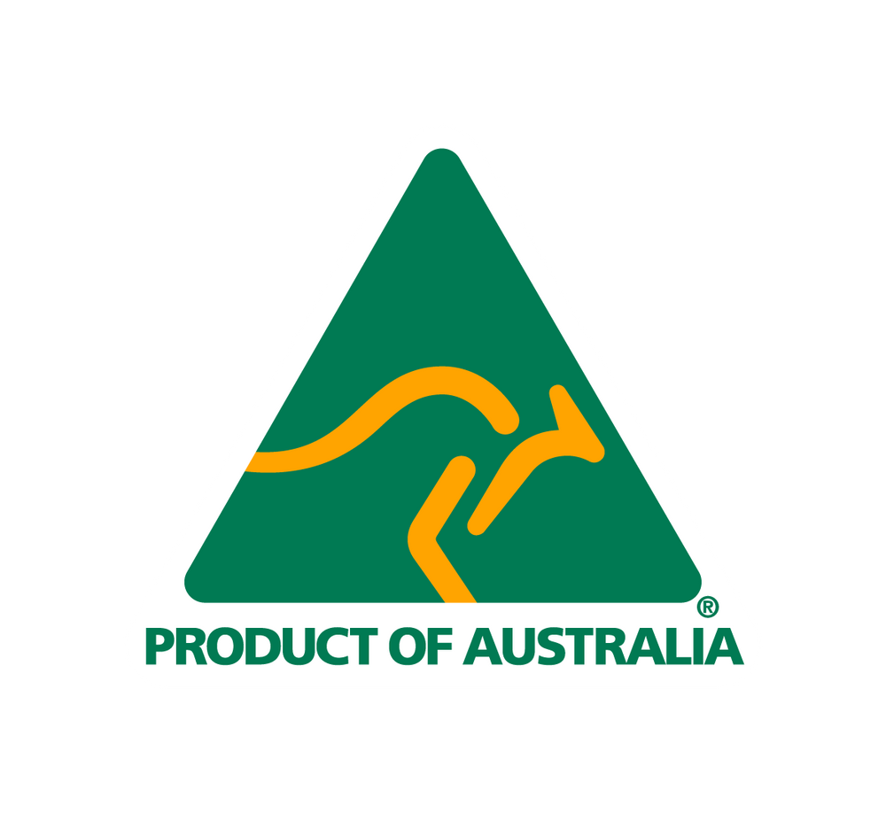 NBonza Dog Treats are licensed to use the Product of Australia logo as part of the Australian Made campaign