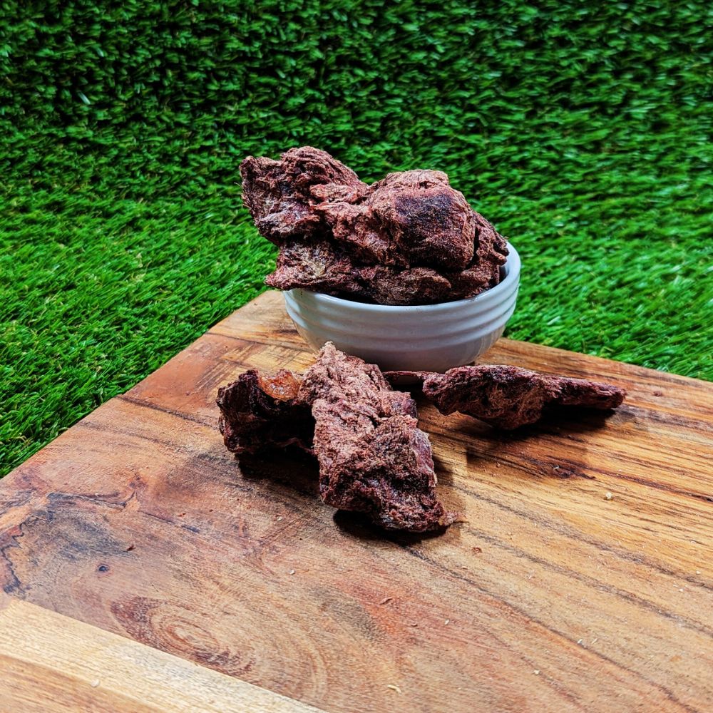 Emu Jerky Dog Treat Bonza Dog Treats