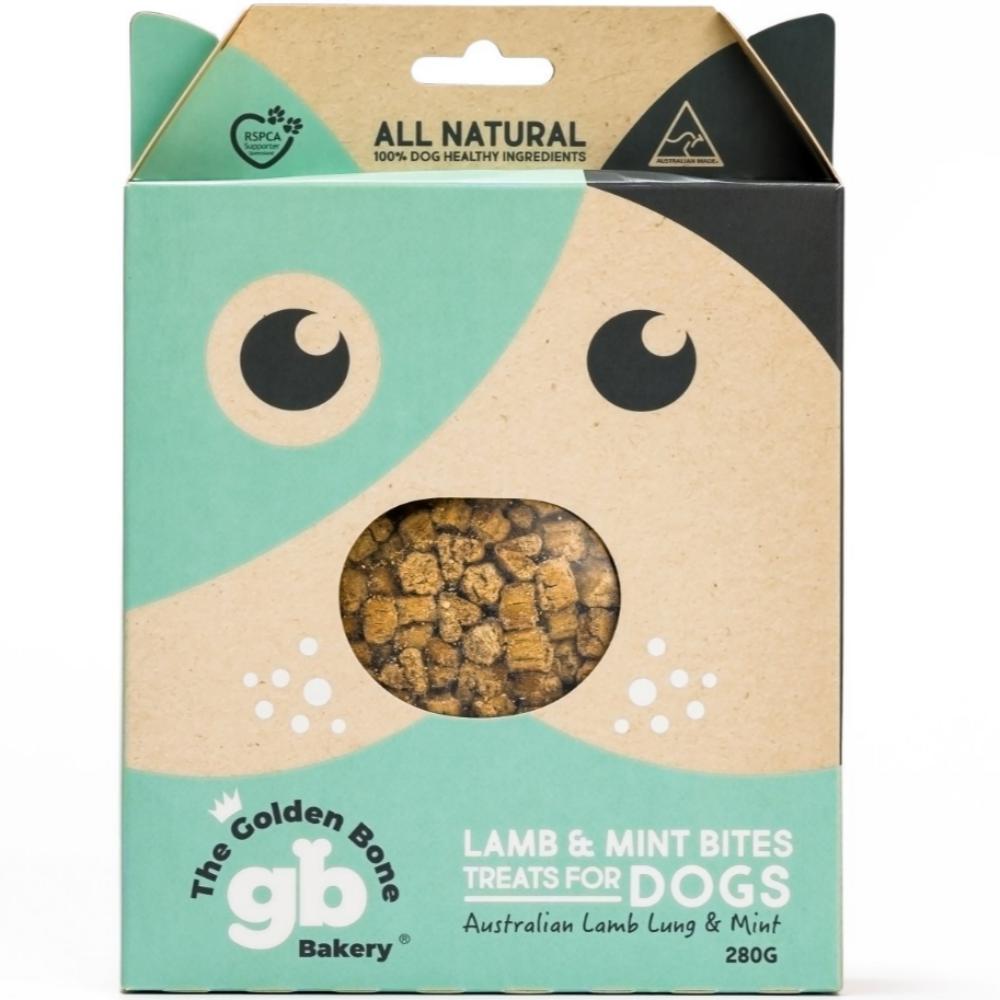 lsmb & mint training treats pack front Bonza Dog Treats