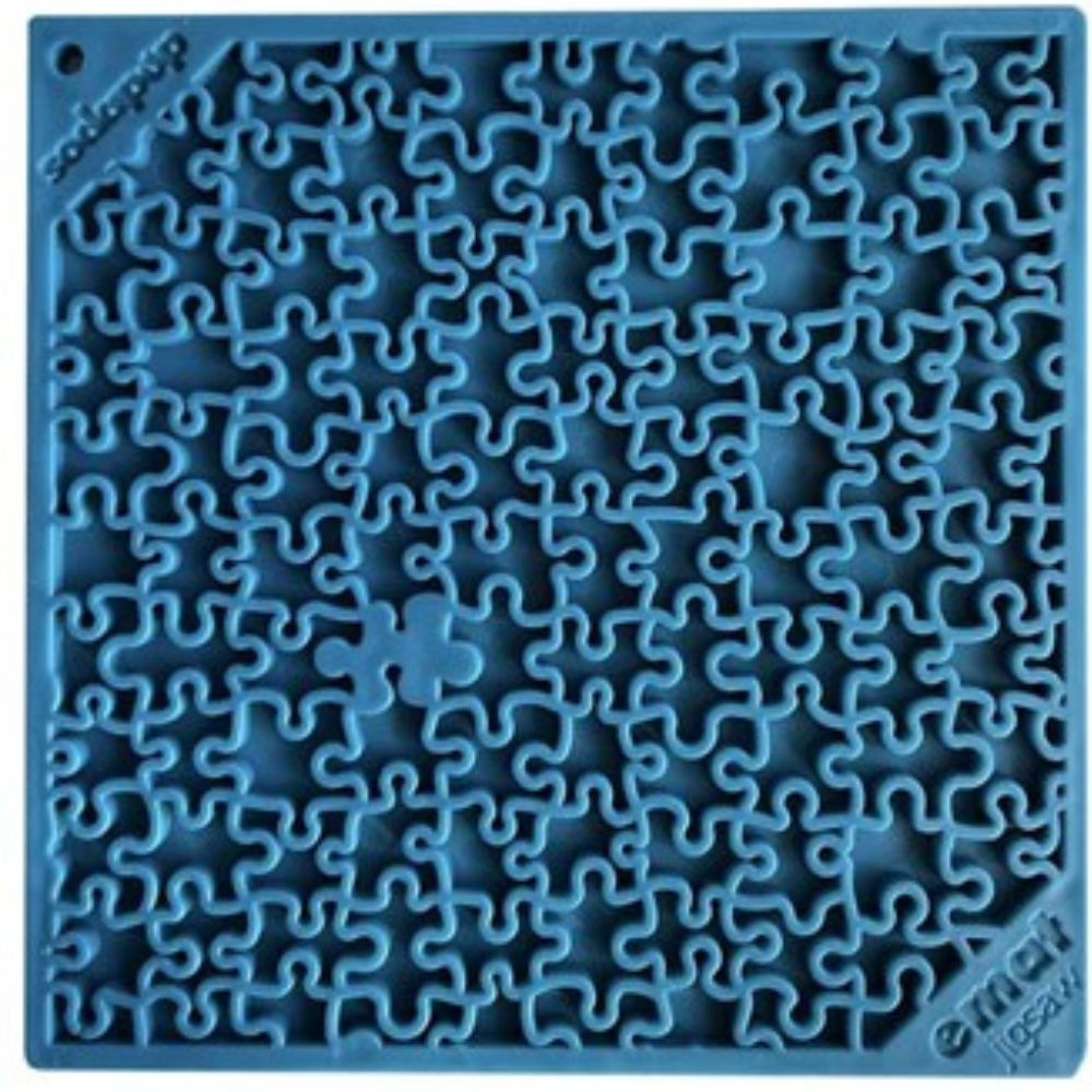 SODAPUP JIGSAW EMAT BLUE BONZA DOG TREATS